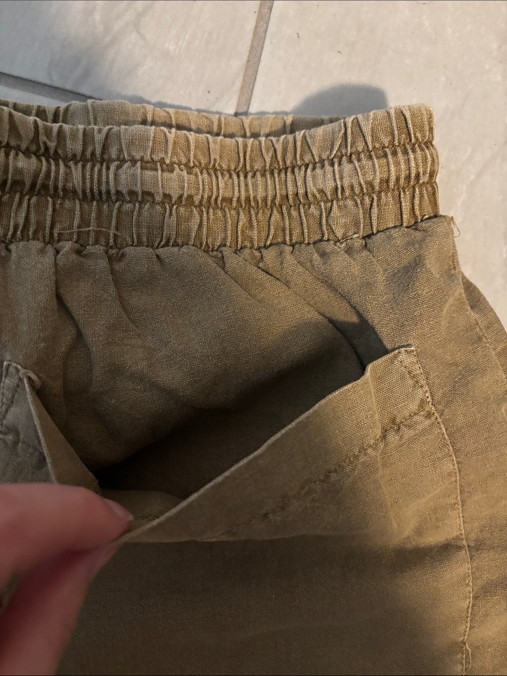Universal Thread Olive Drawstring Utility Shorts Size S - Picture 7 of 7